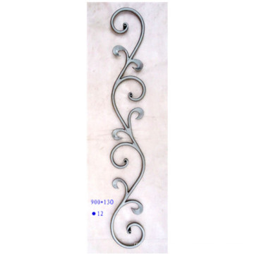 Wrought Iron Scroll Panel Decorative Ornaments Panels For Wrought iron Gate  railing Or fence decoration Ornament